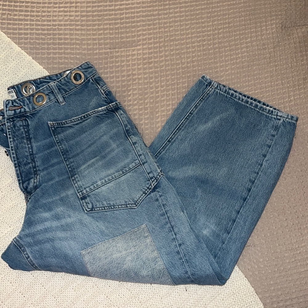 We The Free Moxie Barrel Jeans SIZE 31